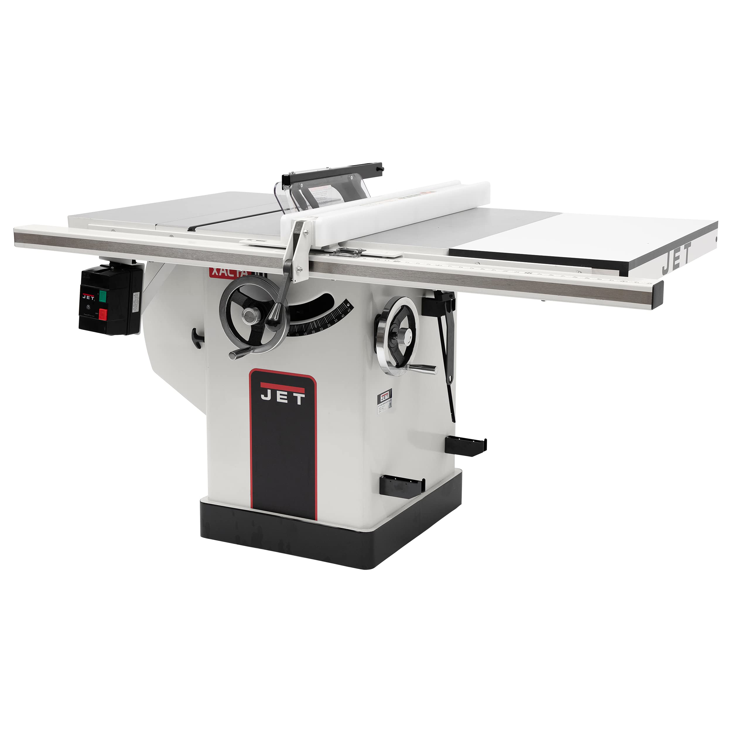 JET 10-Inch Deluxe XACTA Table Saw, 30-Inch Rip, 5 HP, 230V 1Ph (JTAS-10XL30-5/1DX)
