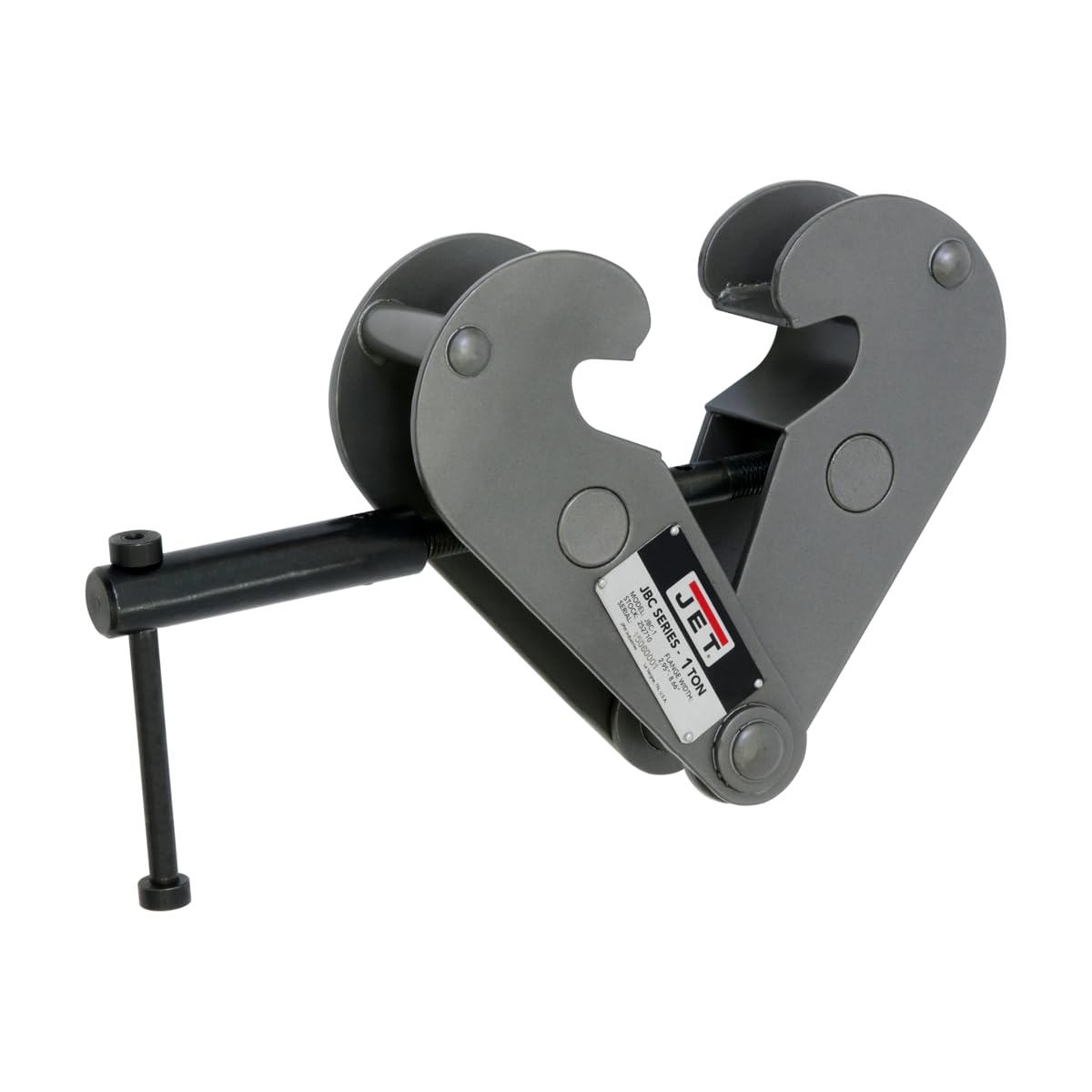 JET 1-Ton Heavy-Duty Beam Clamp (JBC-1)