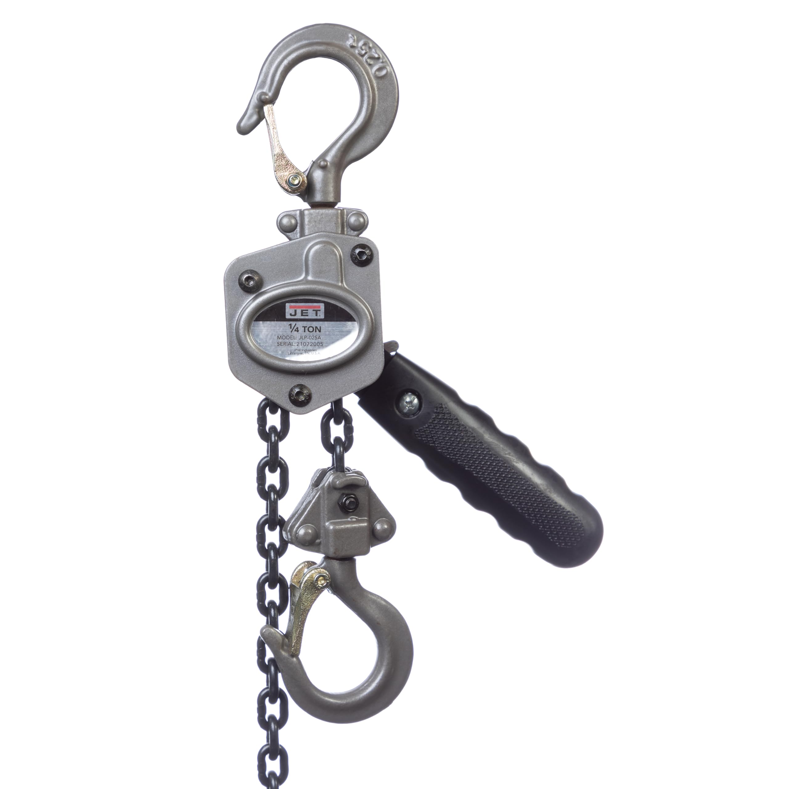 JET 1/4-Ton Mini-Puller Lever Hoist, 5' Lift (Model JLP-025A-5)
