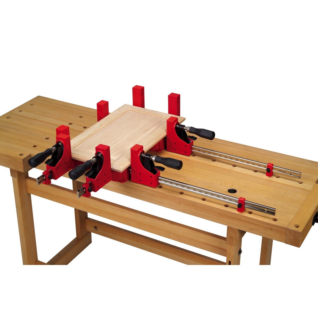 JET 82-Inch Woodworking Parallel Clamp, 1000 Lbs. Clamping Pressure (70482)
