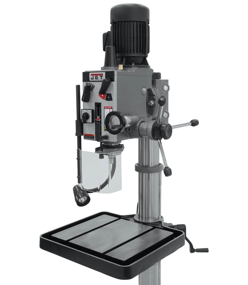 JET 20-Inch Geared Head Drill Press, 2 HP, 230V 3Ph (Model GHD-20) 3 JET 20-Inch Geared Head Drill Press, 2 HP, 230V 3Ph (Model GHD-20)