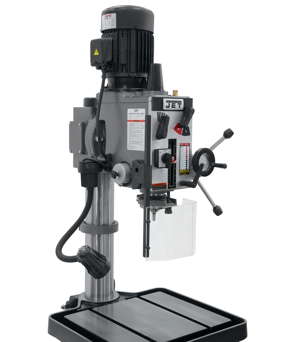 JET 20-Inch Geared Head Drill Press, 2 HP, 230V 3Ph (Model GHD-20) 6 JET 20-Inch Geared Head Drill Press, 2 HP, 230V 3Ph (Model GHD-20)