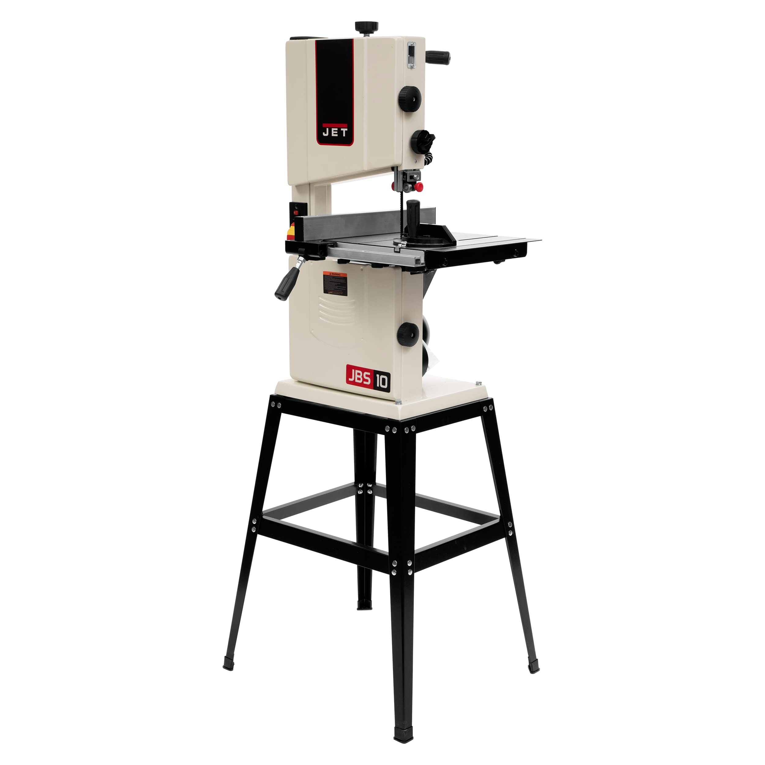 JET 10-Inch Woodworking Band Saw with Stand, 1/2 HP, 115V 1Ph (JWB-10) 1 JET 10-Inch Woodworking Band Saw with Stand, 1/2 HP, 115V 1Ph (JWB-10)