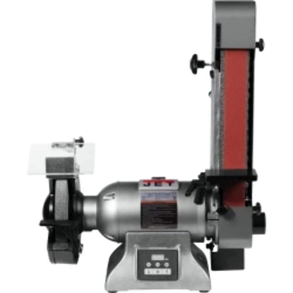 JET 577248 IBGB-248VS 8 in. Variable Speed Industrial Grinder and 2 x 48 in. Belt Sander