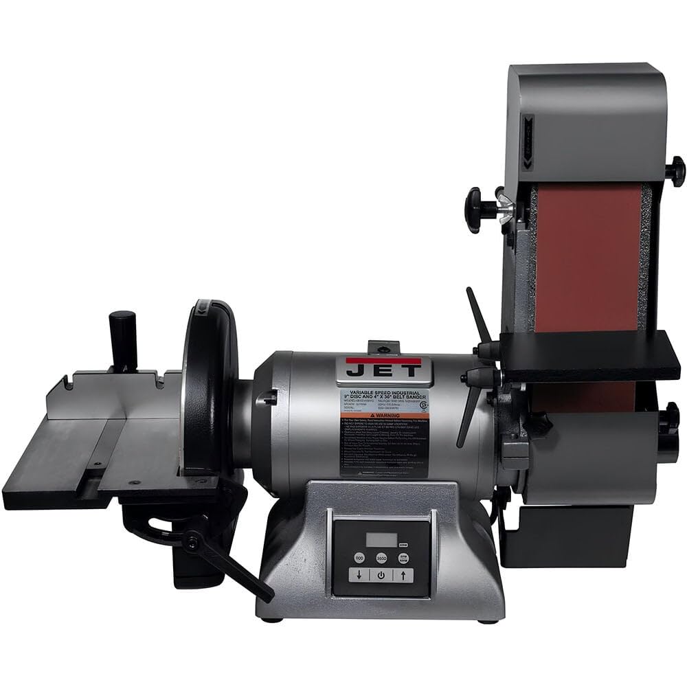 Jet Tools - IBDG-436VS Variable Speed Bench 4x36 Belt & 9" DISC Sander (577634)