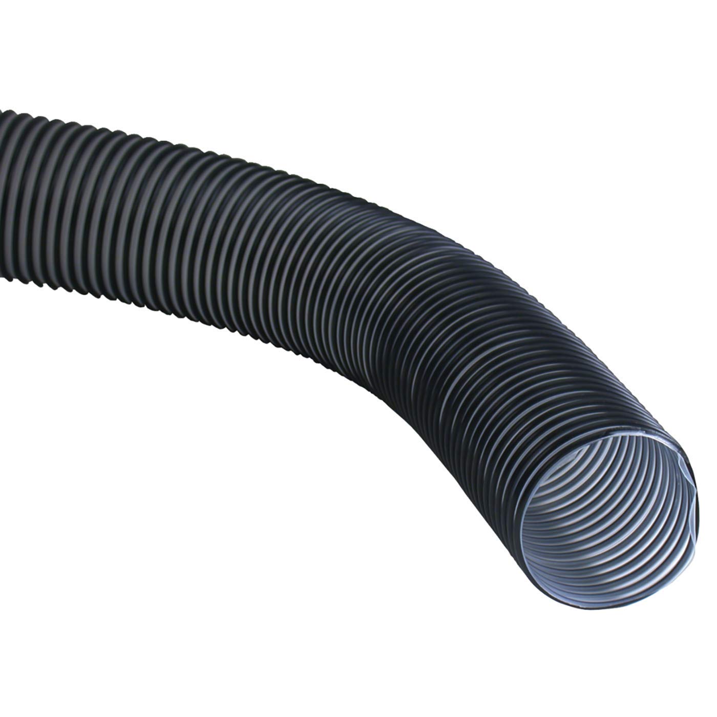 JET 4" x 10' Dust Collection Hose (JW1031),Black