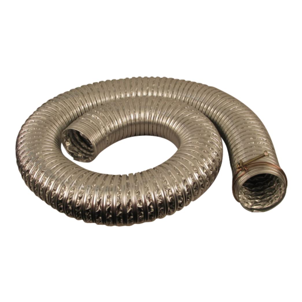 JET Heat-Resistant Dust Collection Hose, 8' x 4" Dia, 130° Max (414710)