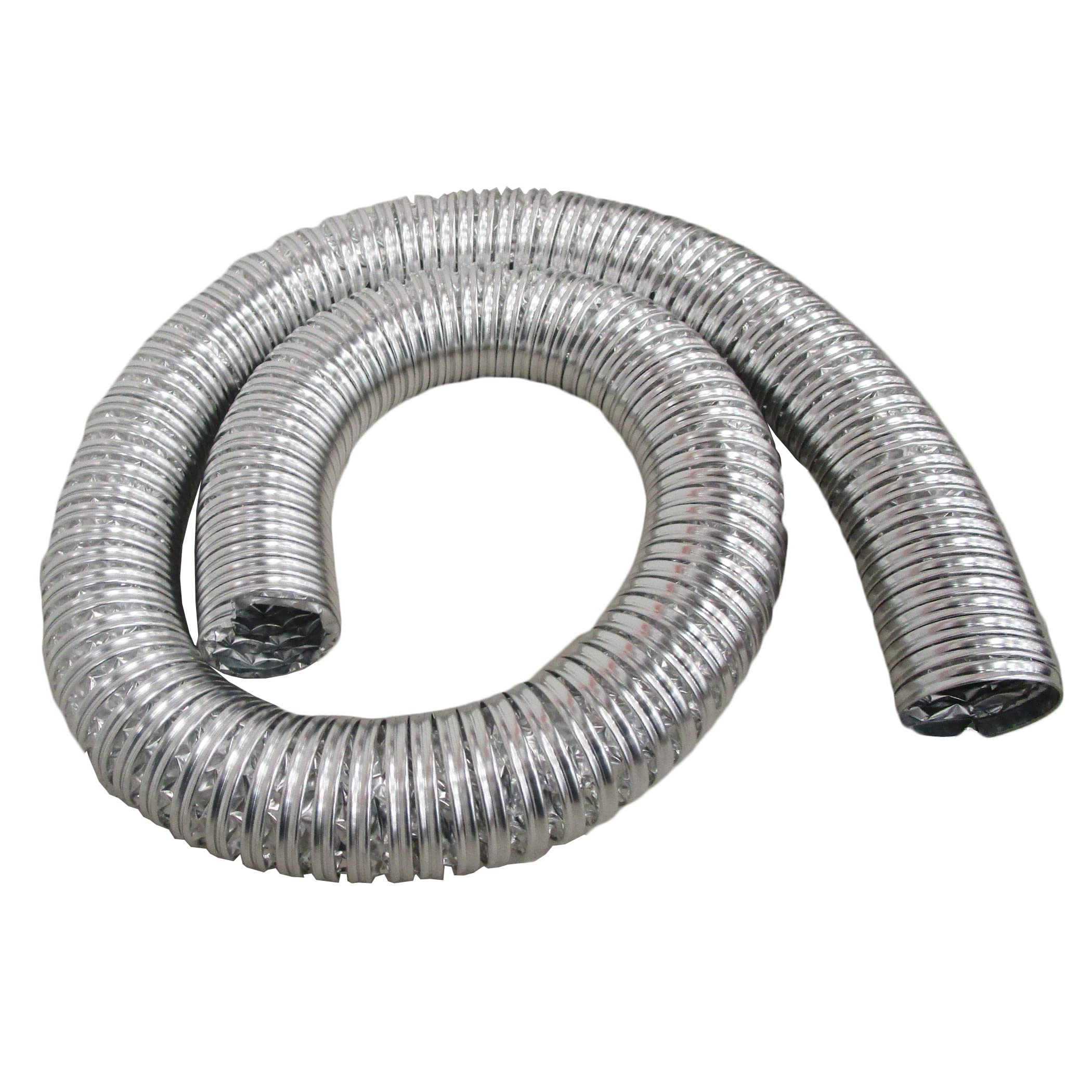JET Heat-Resistant Dust Collection Hose, 8' x 2" Dia, 130° Max (414730)
