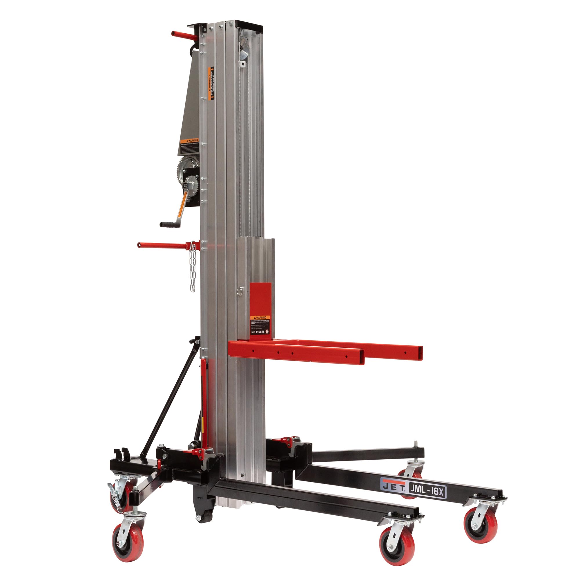 Jet Material Lift, 18 Ft. Lift Height, 650 Lb. Capacity (JML-18X)