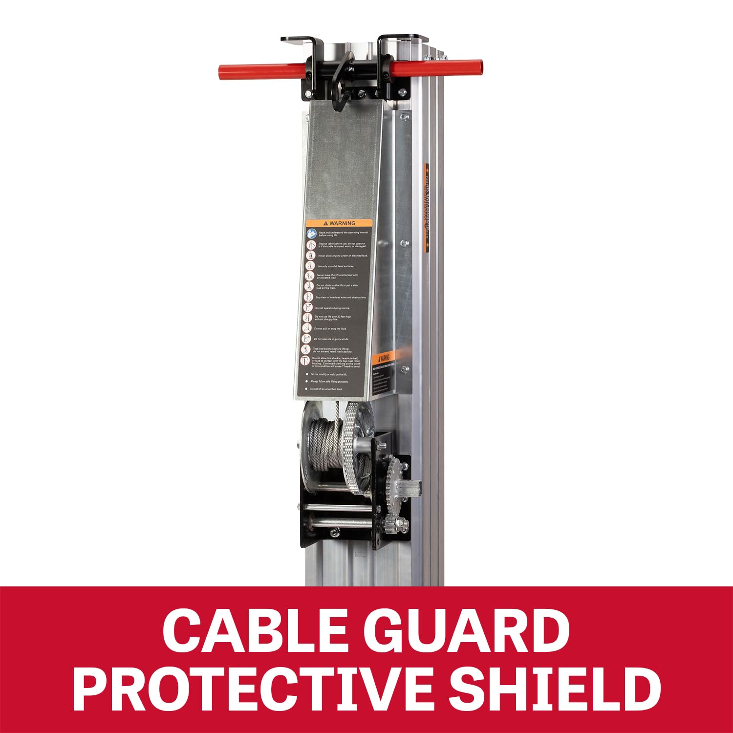 Jet Material Lift, 24 Ft. Lift Height, 650 Lbs. Capacity (JML-24X) 6 Jet Material Lift, 24 Ft. Lift Height, 650 Lbs. Capacity (JML-24X)
