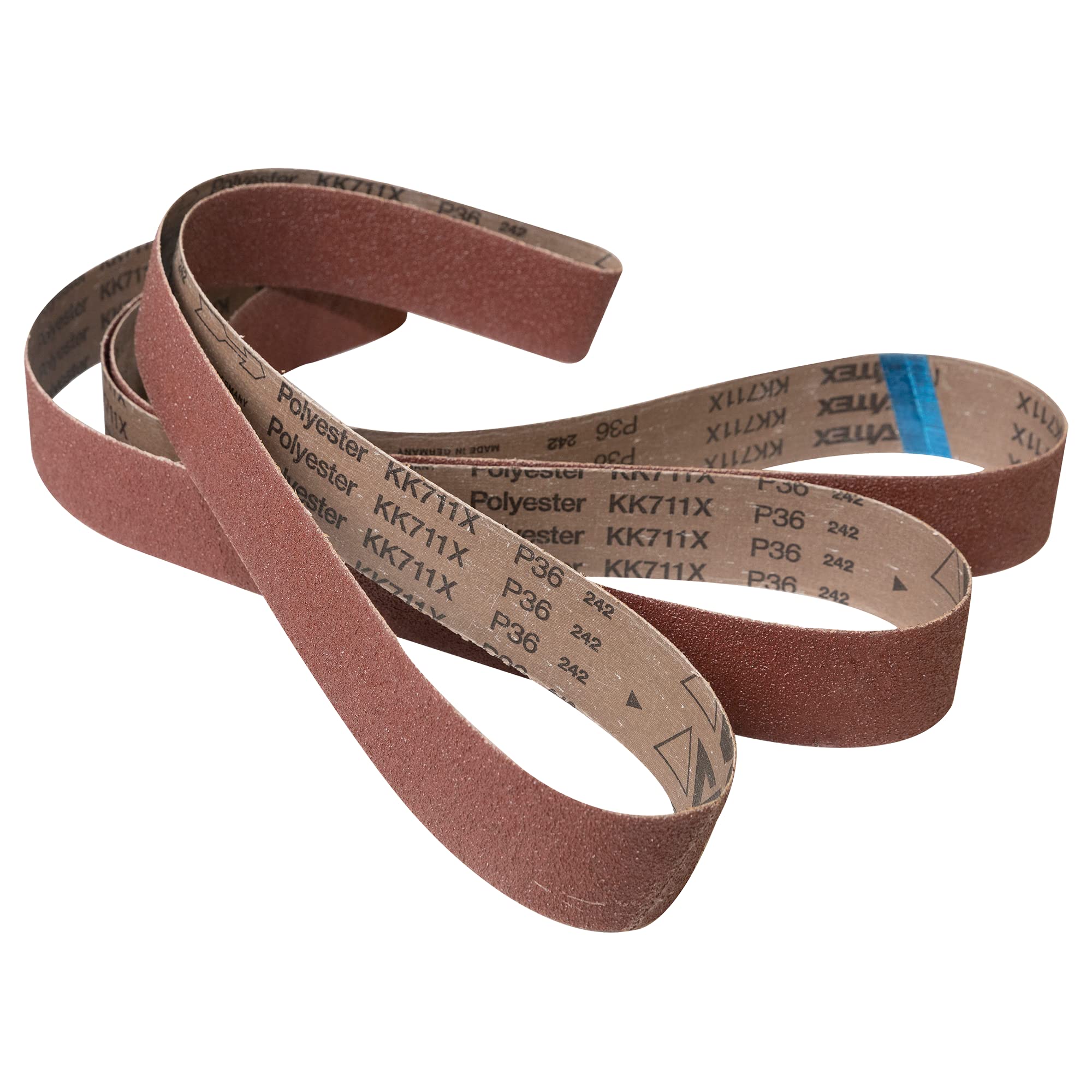 JET Aluminum Oxide Sanding Belts, 2" x 48", 36 Grit (577516) 1 JET Aluminum Oxide Sanding Belts, 2" x 48", 36 Grit (577516)