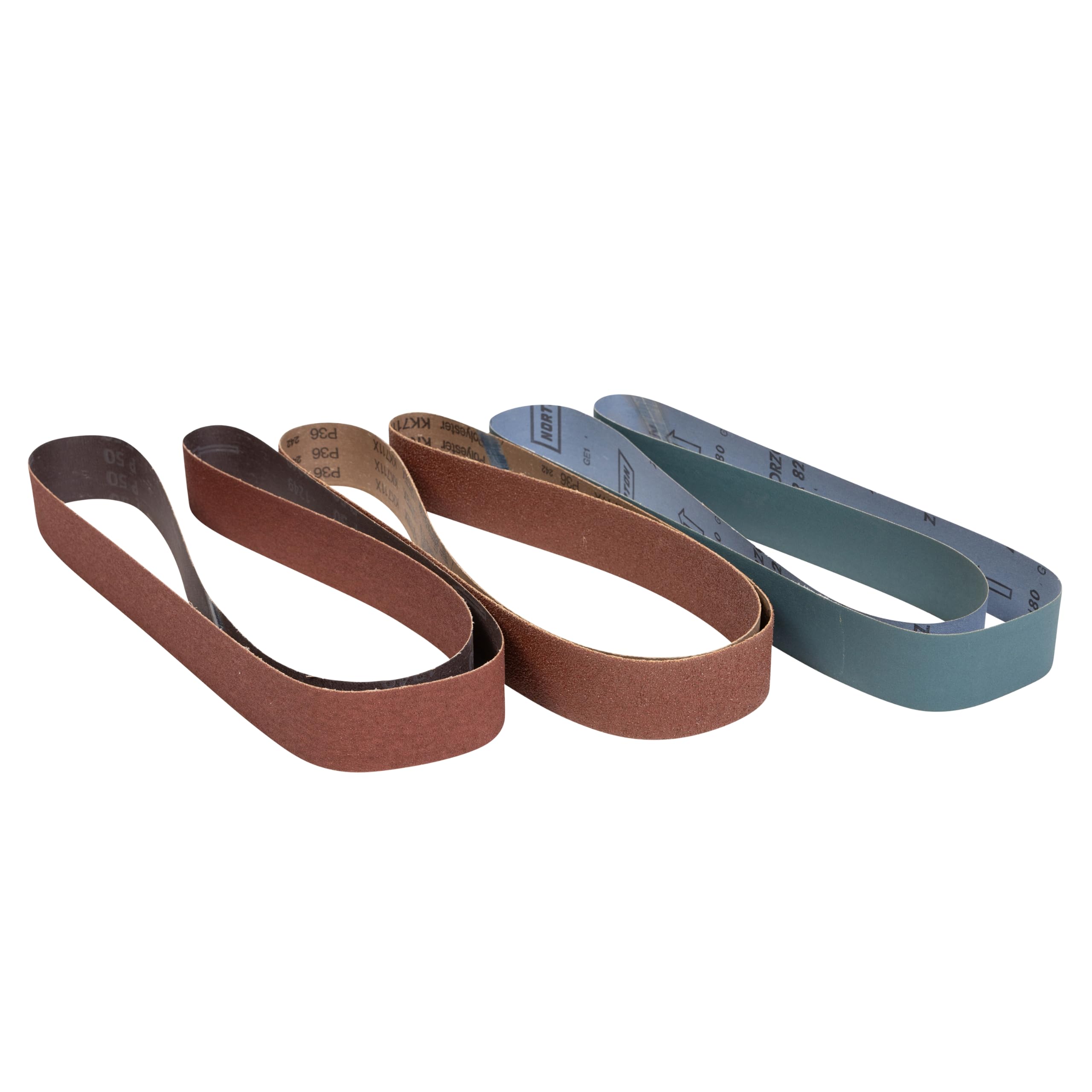 JET Sanding Belts, 2" x 72", 36/50G Aluminum Oxide & 180G Zirconium (577508)