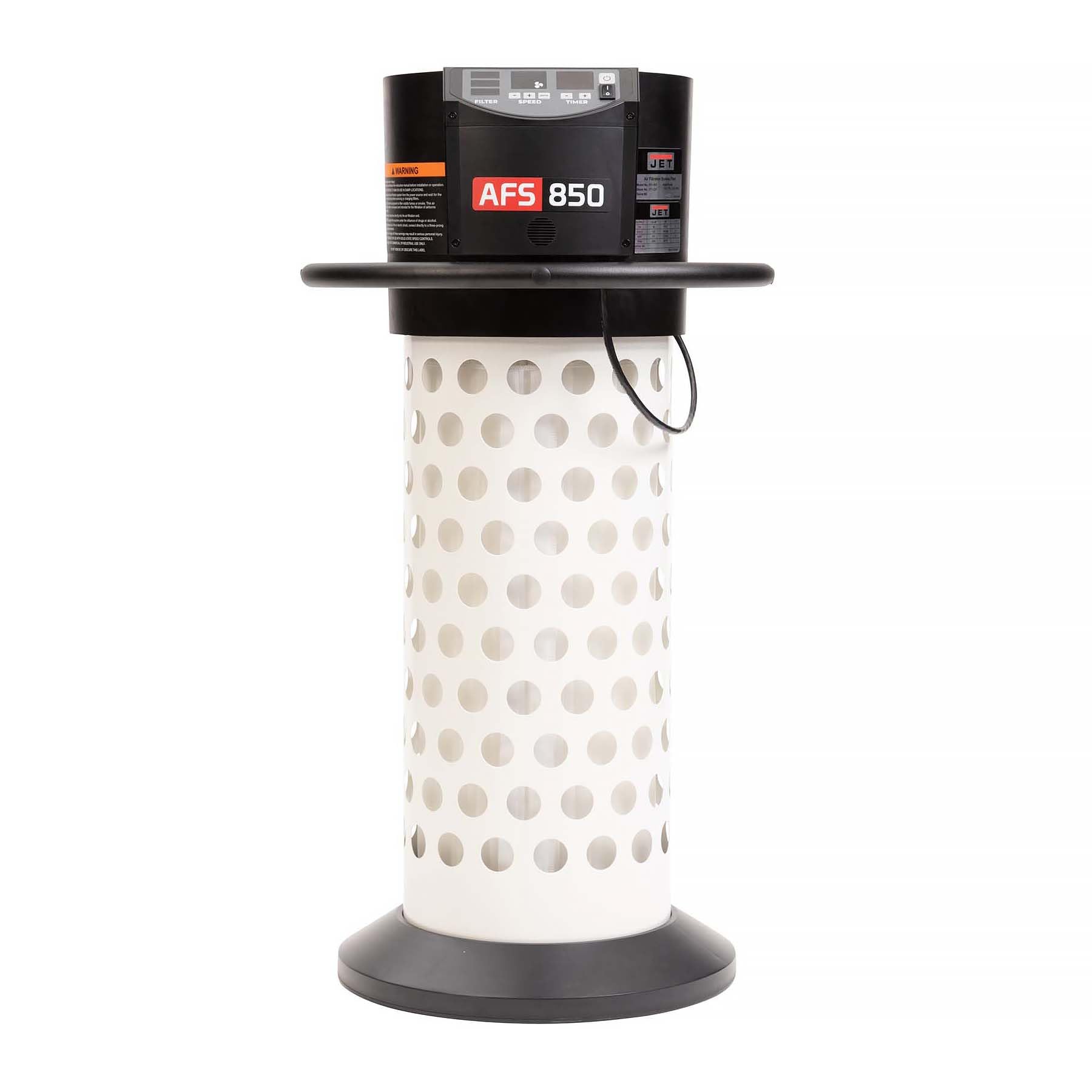 JET Portable Air Filtration System, 1-Micron Filter, 850 CFM, 120V 1Ph (AFS-850) 1 JET Portable Air Filtration System, 1-Micron Filter, 850 CFM, 120V 1Ph (AFS-850)