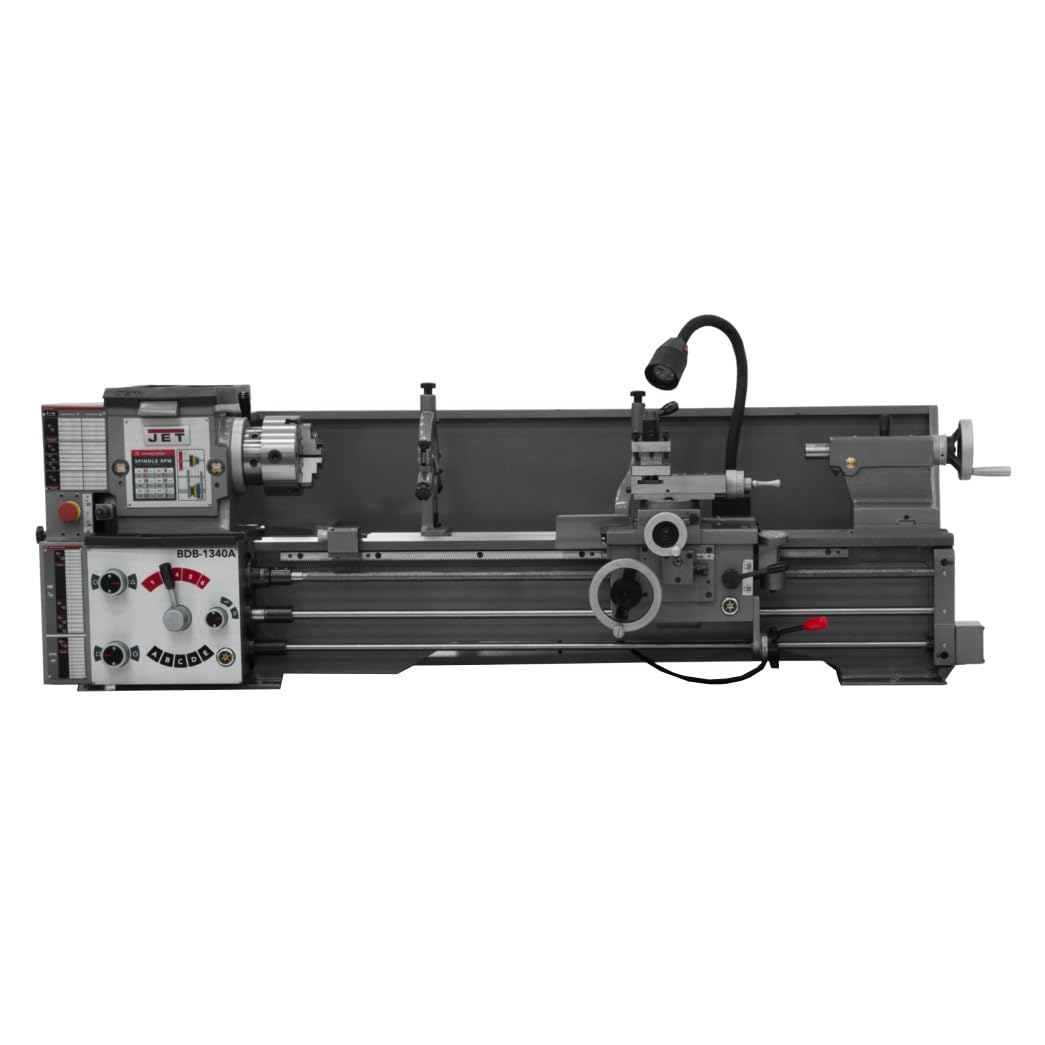 JET 13" x 40" Belt Drive Bench Lathe, 2 HP, 230V 1Ph (Model BDB-1340A)