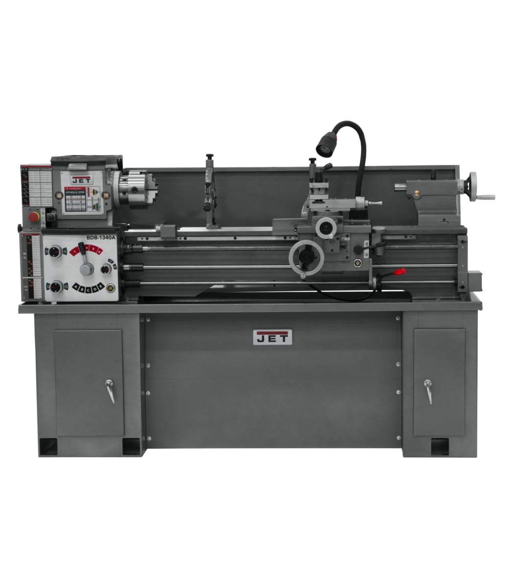 JET 13" x 40" Belt Drive Bench Lathe with Stand, 2 HP, 1Ph 230V (Model BDB-1340A)
