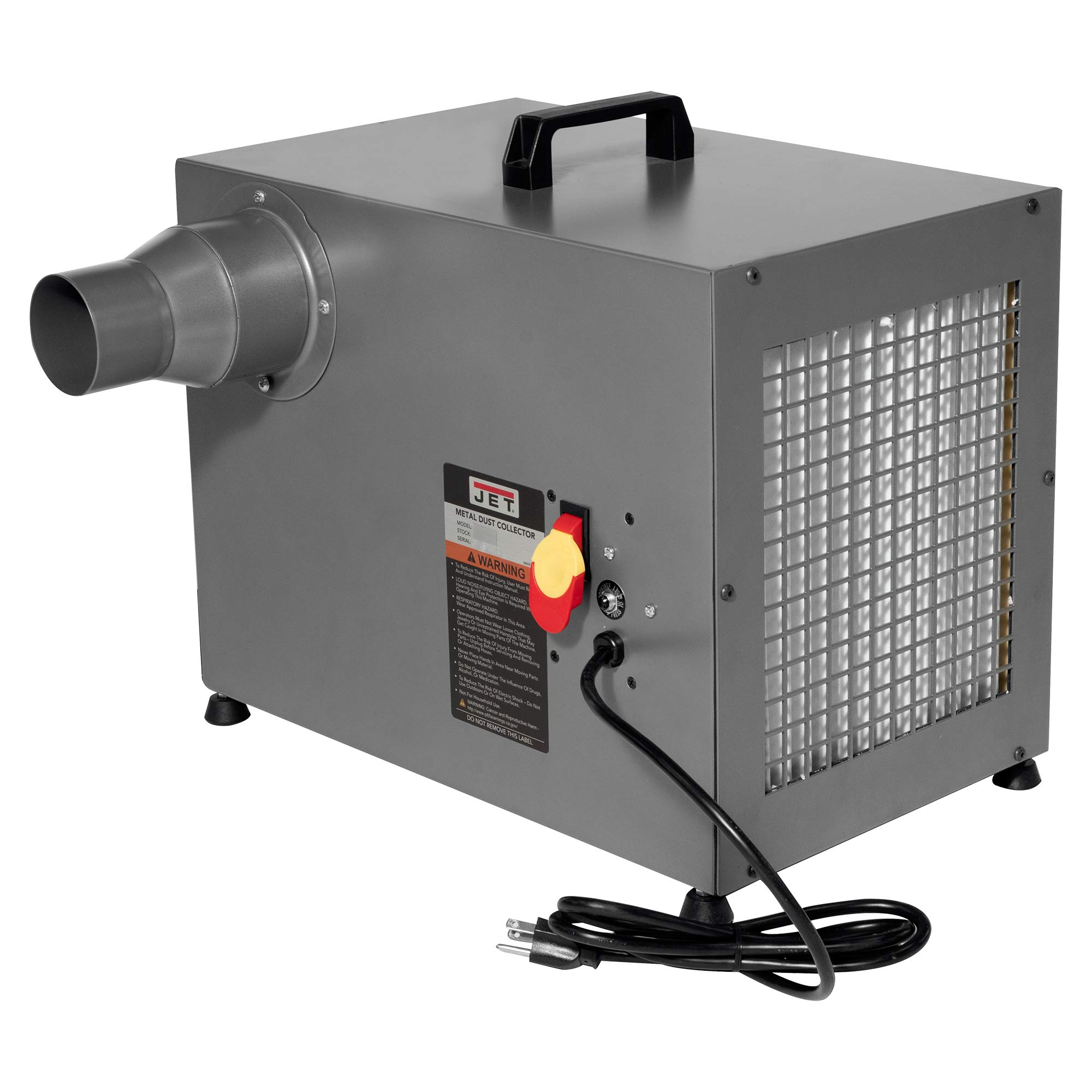 JET Benchtop Metalworking Dust Collector, 1/3 HP, 115V 1Ph (Model JDC-500B) 1 JET Benchtop Metalworking Dust Collector, 1/3 HP, 115V 1Ph (Model JDC-500B)