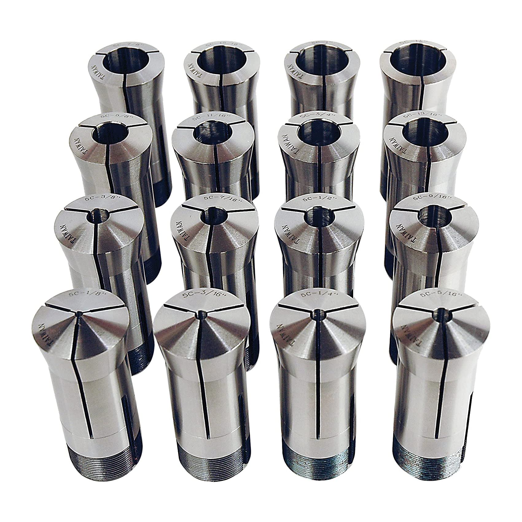 JET 16-Piece CS-5C Collet Set (650014)