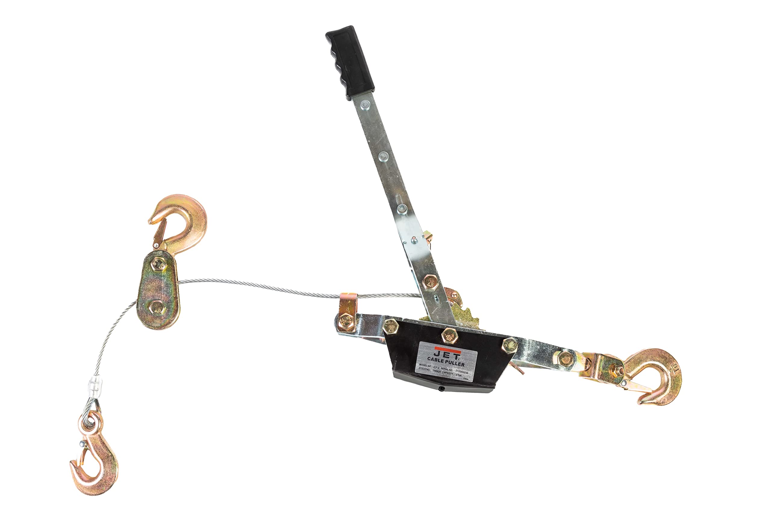 JET 2-Ton Cable Puller, 6' Lift (JCP-2)