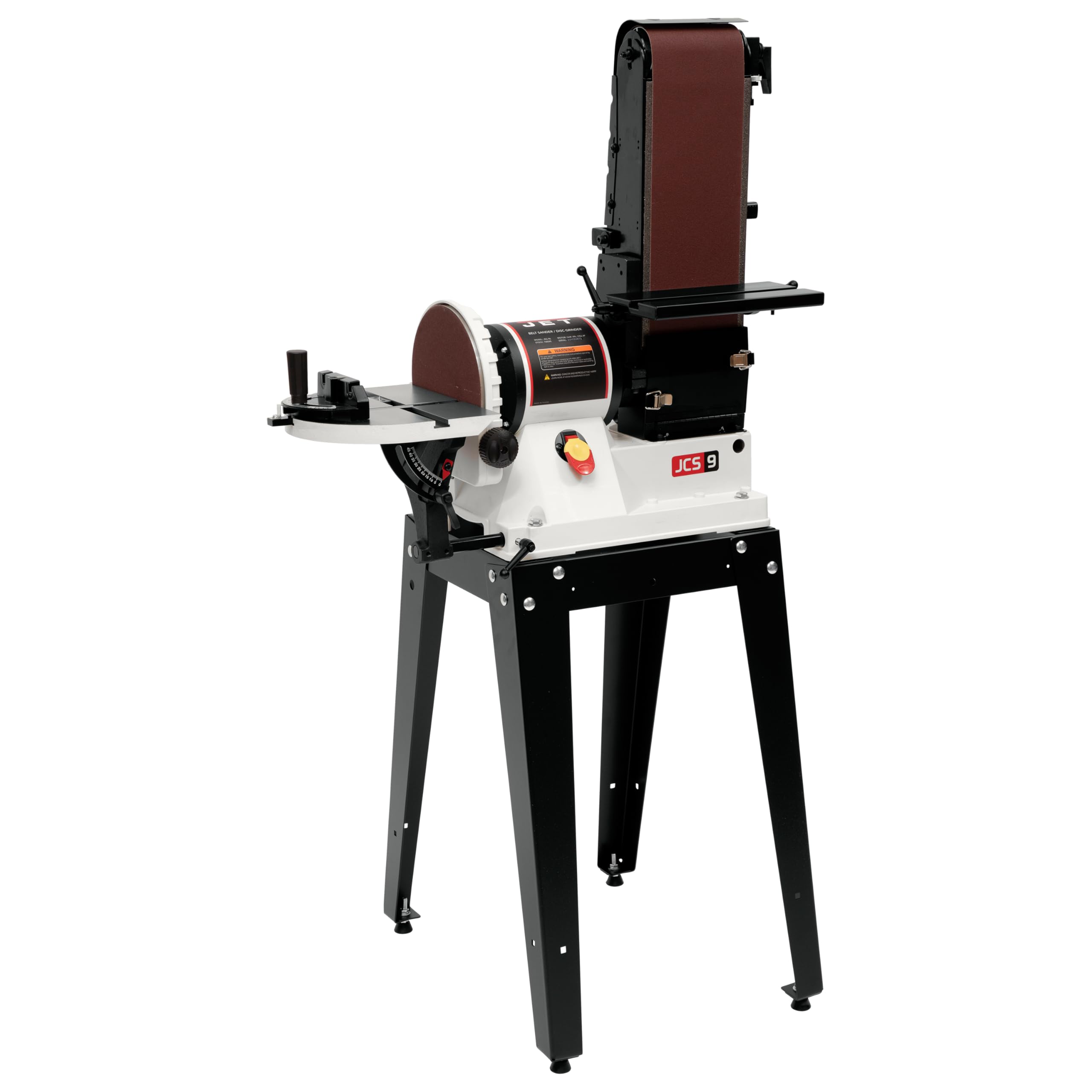 JET 6" x 48" Belt and 9" Disc Sander with Open Stand, 3/4 HP, 1Ph 115V (JSG-96OS)