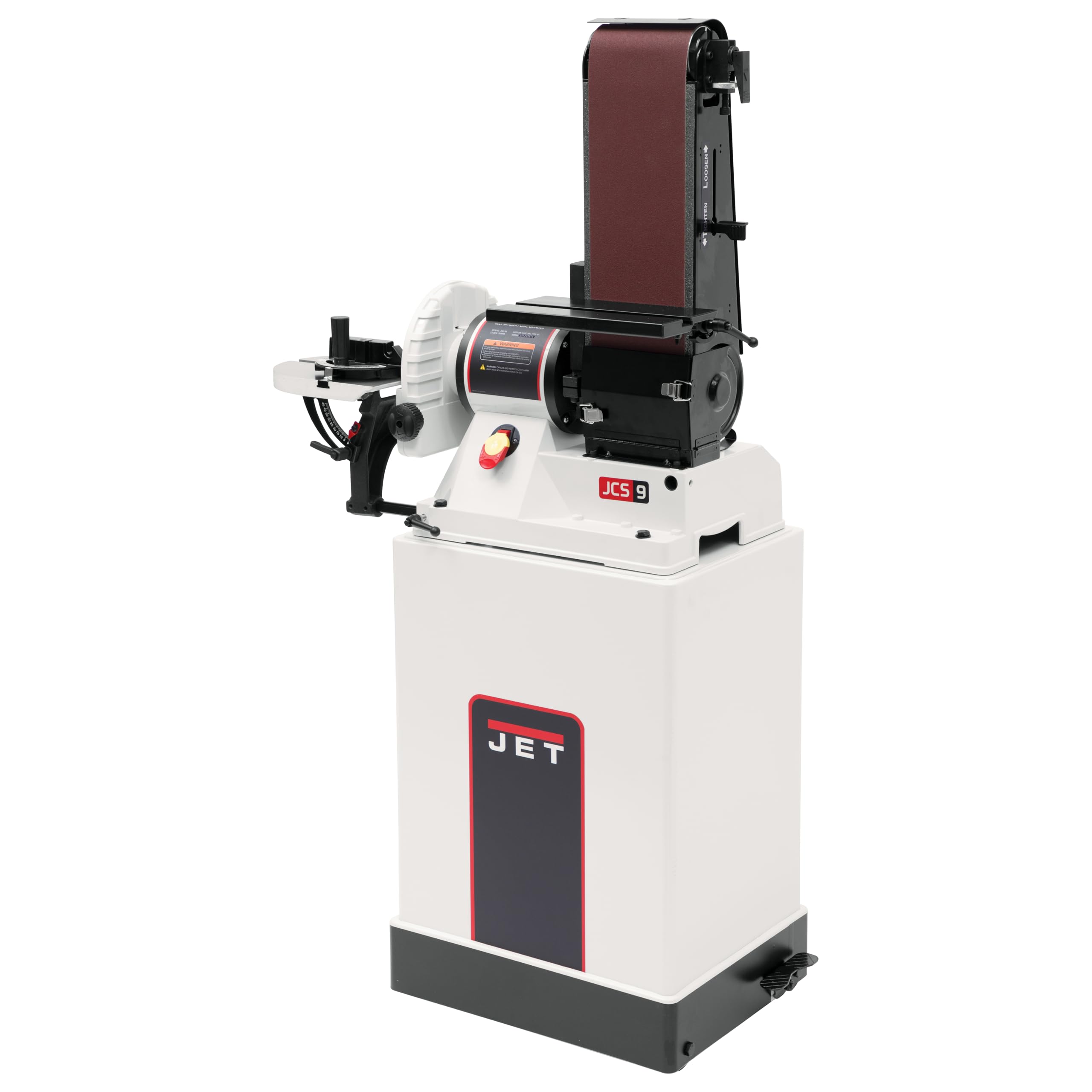 JET 6" x 48" Belt & 9" Disc Sander, Closed Stand, 3/4 HP, 115V 1Ph (JSG-96CS)
