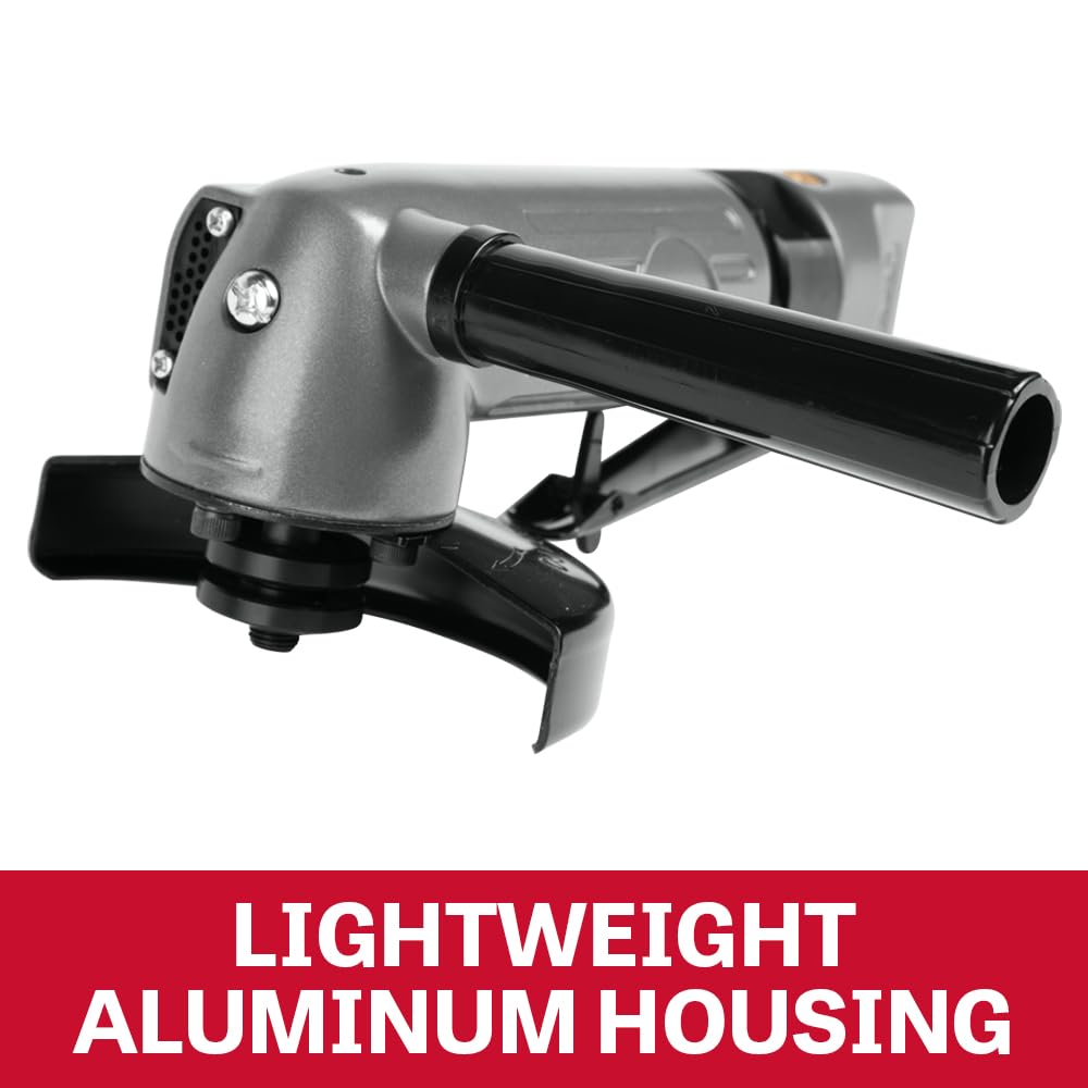 JET 4-Inch Aluminum Angle Grinder, 12000 RPM (Model JAT-434)