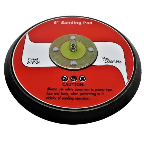 Jet Tools - 5" Hook & Loop Pad For JAT-730, 5" RO Sander (JAT730-34)